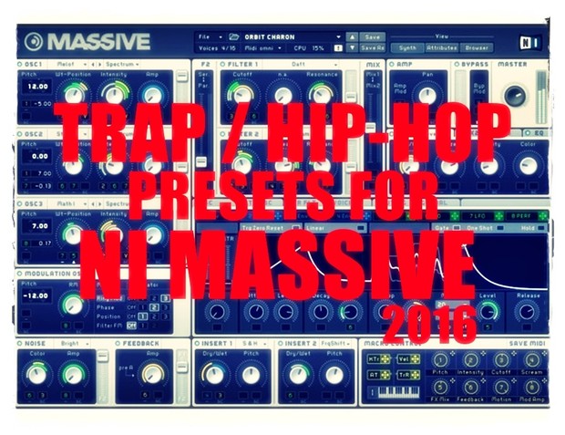 Hot New 3067 TRAP & HIP-HOP Presets for NI Massive 2016 - FL ABLETON WIN MAC