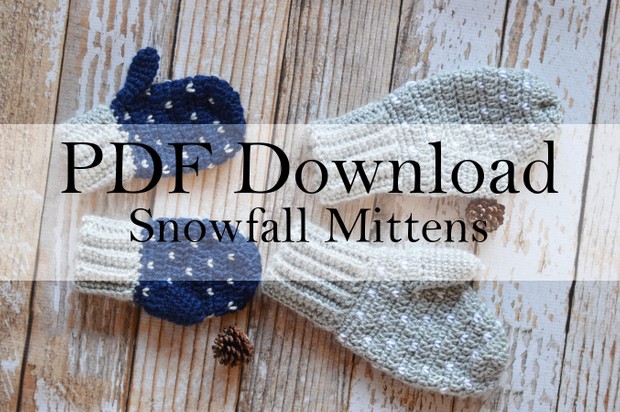 Snowfall Mittens PDF Download