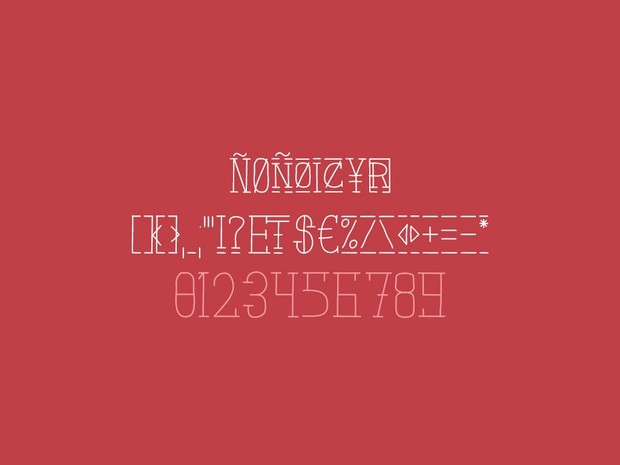 Zombie Sunrise - font.