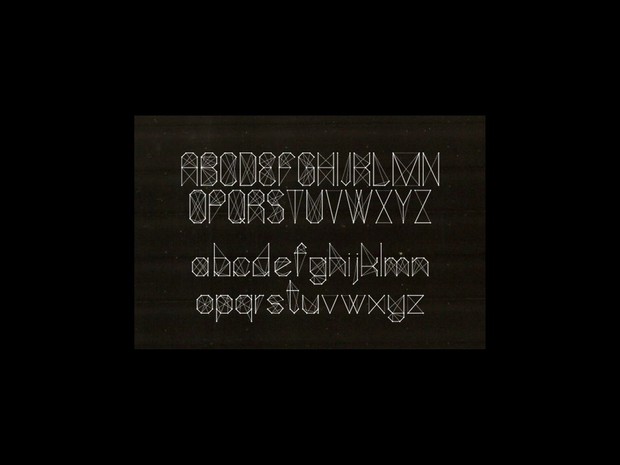 Science Noire font.