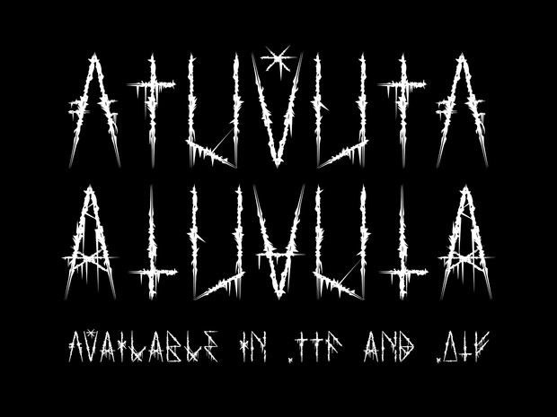 Atuvuta - Font