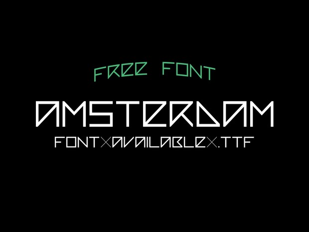 Amsterdam Superstar - Free Font.