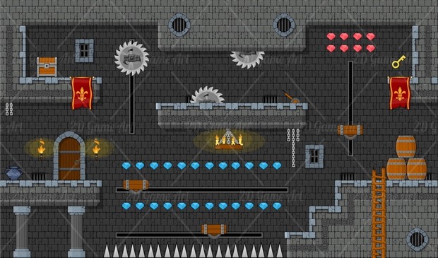 The Dungeon - Game Tileset