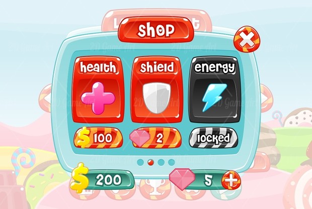 Candy Game GUI