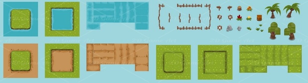 Greenland - Top-Down Game Tileset