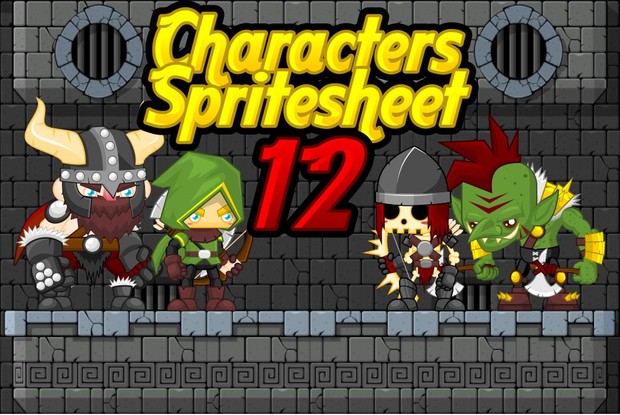 Archer & Viking - Game Sprites