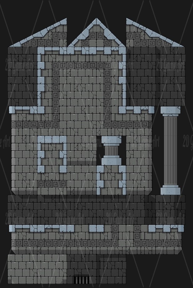 The Dungeon - Game Tileset