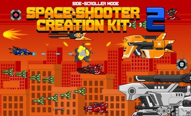 Side Scrolling Space Shooter Creation Kit