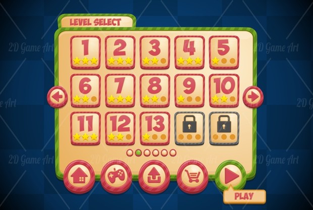 The Stripes - Game GUI
