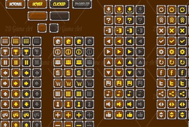 Medieval Game GUI