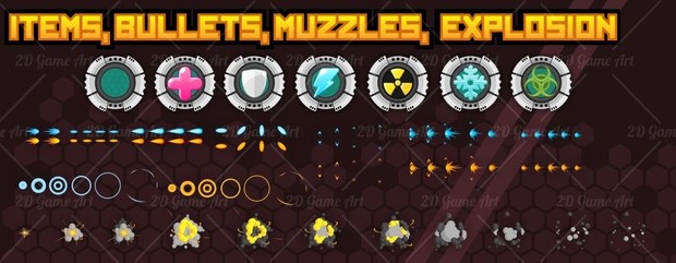 Space Shooter Kit: Side Scrolling