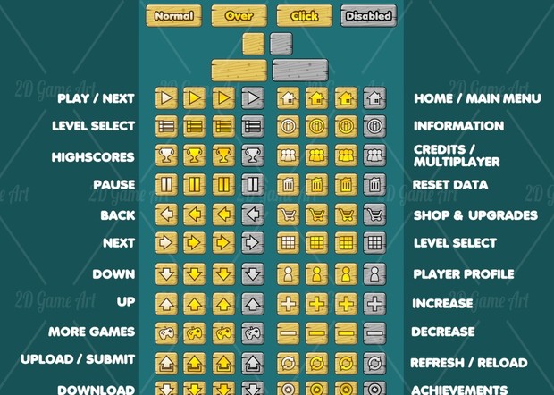 Wooden Game GUI