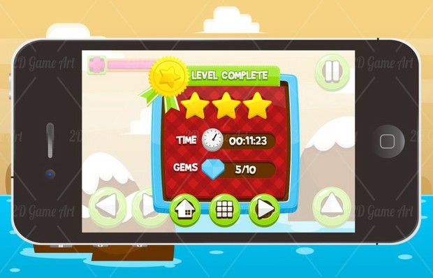 Chocolate Candy - Game GUI