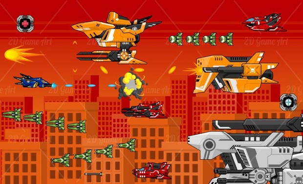 Side Scrolling Space Shooter Creation Kit