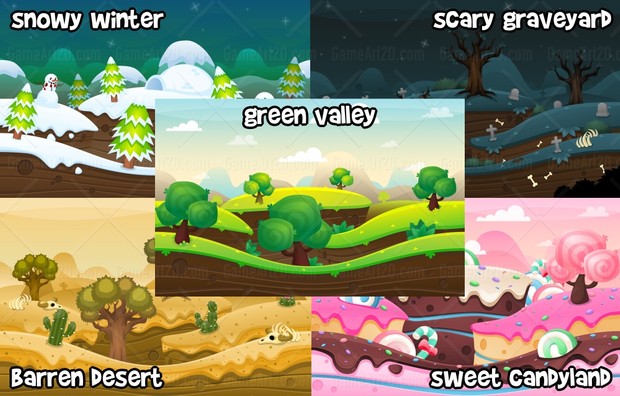 Game Background Pack