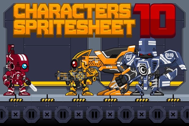 The Mecha - Game Sprites