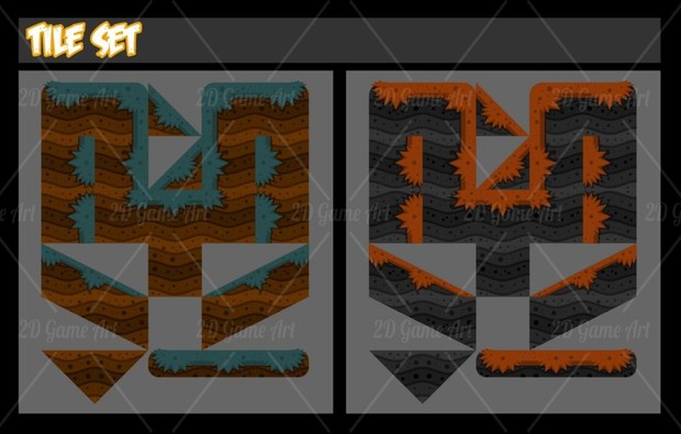 The Graveyard - Game Tileset