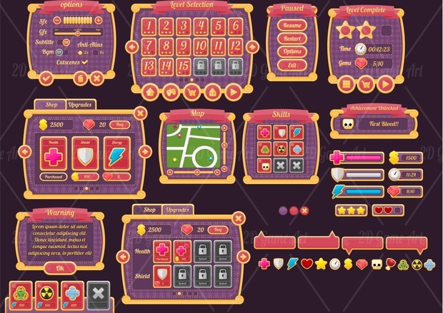 Halloween Night - Game GUI