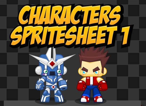 GoodGuy & Robo - Game Sprites