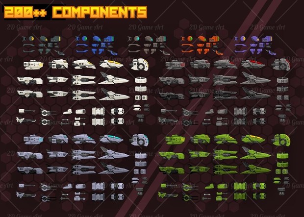 Space Shooter Kit: Side Scrolling