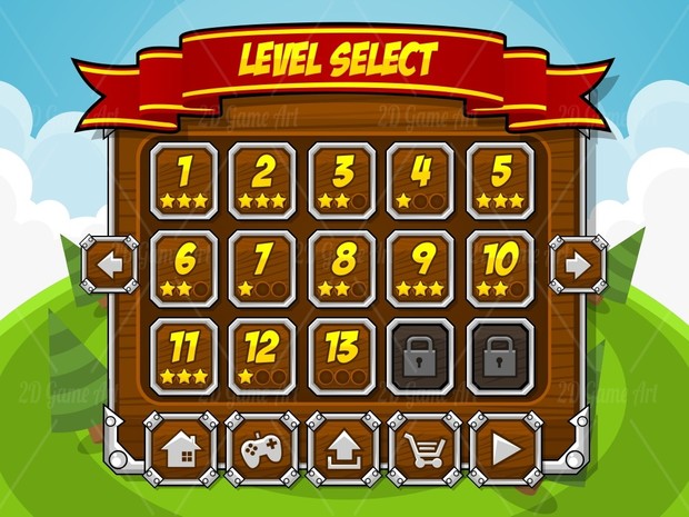Medieval Game GUI