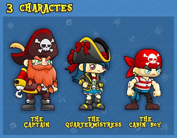 The Pirates - Game Sprite