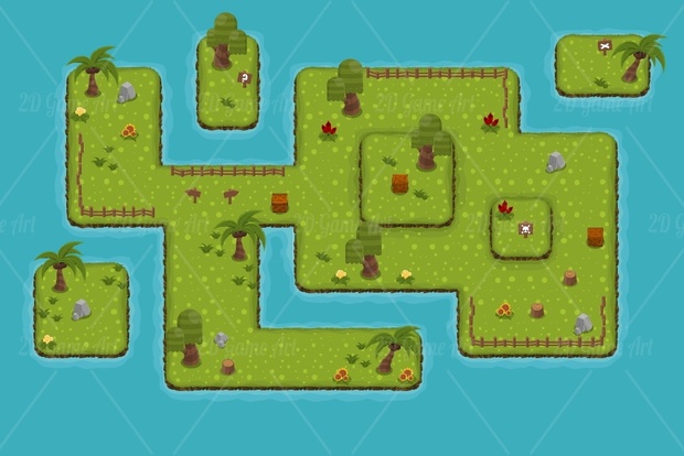 Greenland - Top-Down Game Tileset