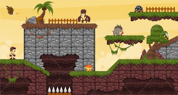 Jungle Adventurer - Game Sprites