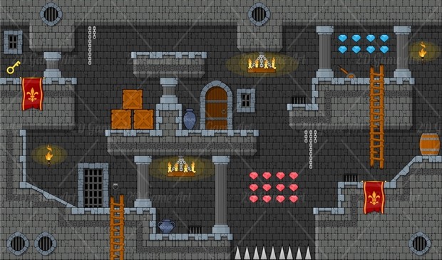 The Dungeon - Game Tileset