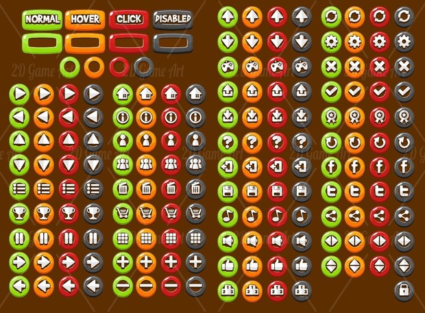 Chocolate Candy - Game GUI
