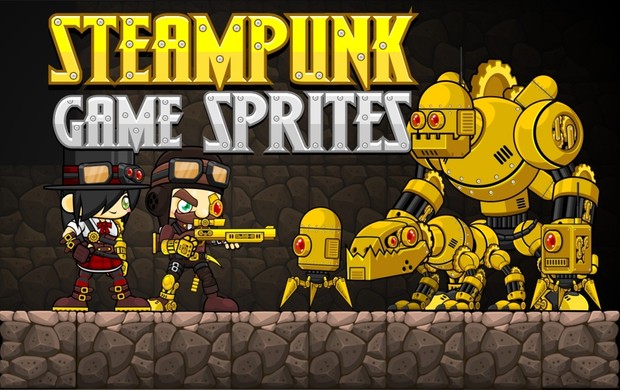 Steampunk Game Sprites