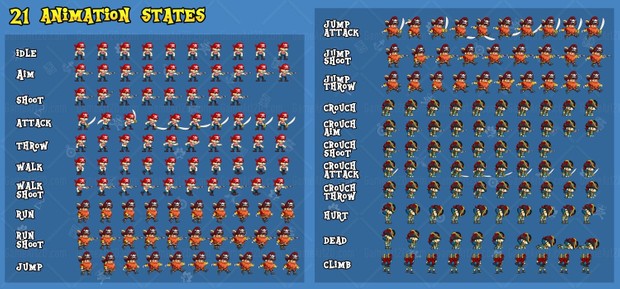 The Pirates - Game Sprite