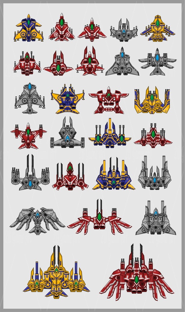 Top-Down Space Shooter Creation Kit