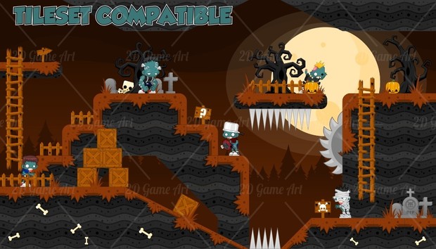 Zombie Family - Game Sprites