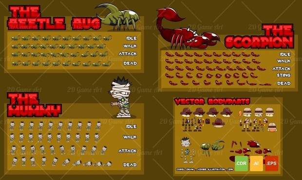 Adventure Game Sprites
