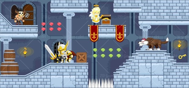 Angel & Paladin - Game Sprites