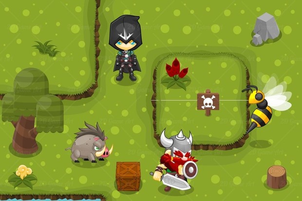 Assassin & Viking - Game Sprites