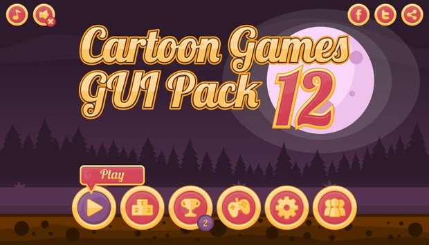 Halloween Night - Game GUI