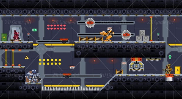 The Mecha - Game Sprites