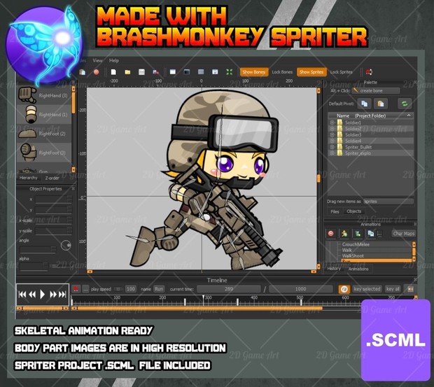 Spec Ops - Game Sprites