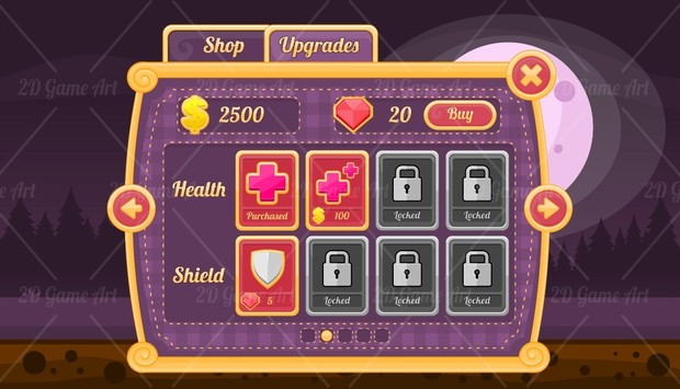 Halloween Night - Game GUI