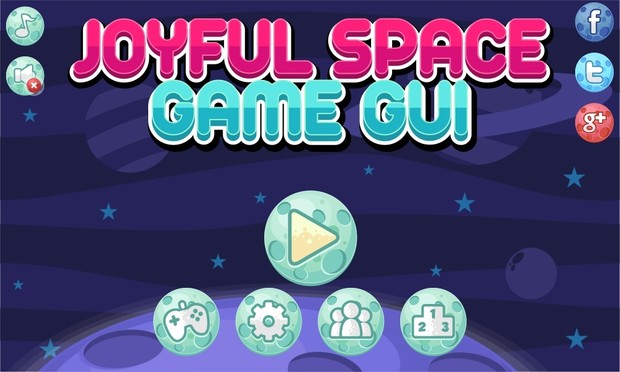Joyful Space - Game GUI