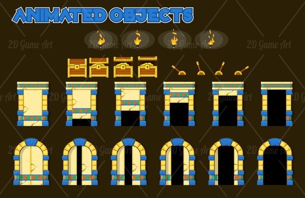 The Pyramid - Game Tileset