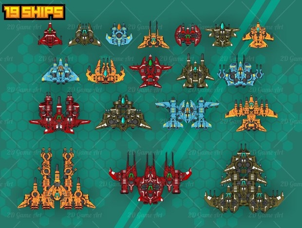 Space Shooter Creation Kit 3