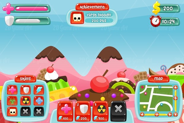 Candy Game GUI