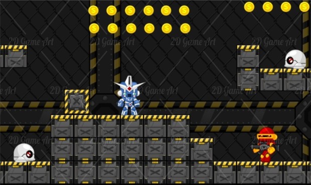 GoodGuy & Robo - Game Sprites