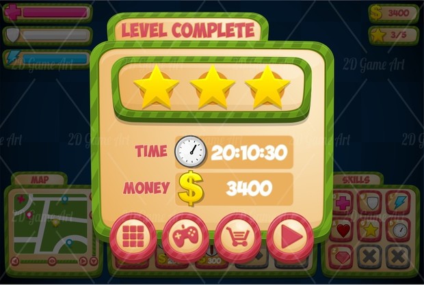 The Stripes - Game GUI