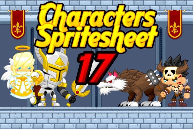 Angel & Paladin - Game Sprites