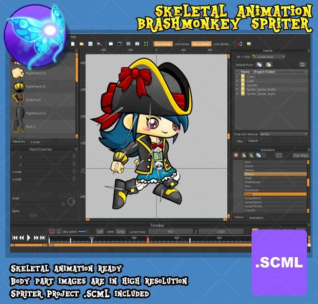 The Pirates - Game Sprite