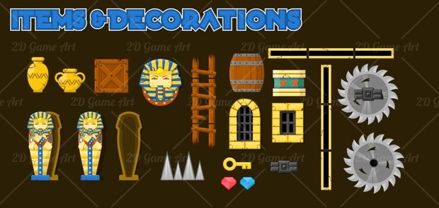 The Pyramid - Game Tileset
